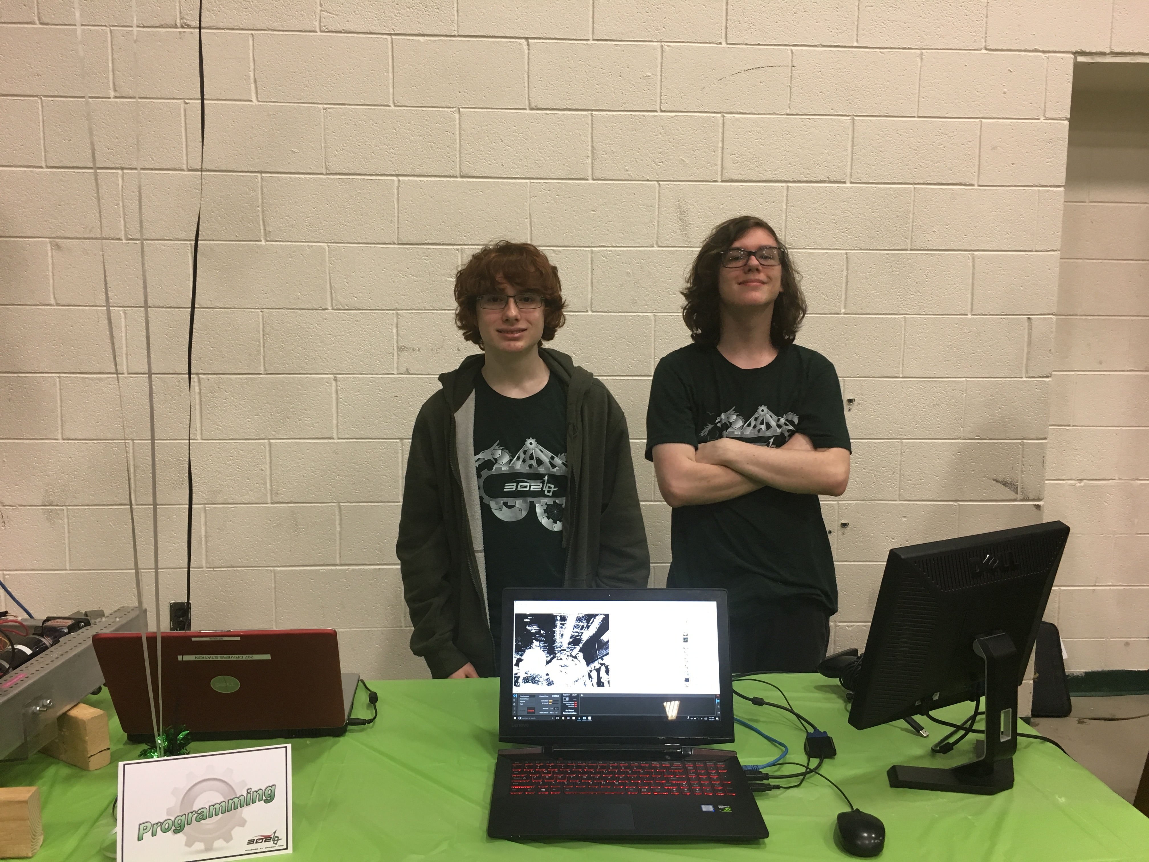 Software team at robo expo